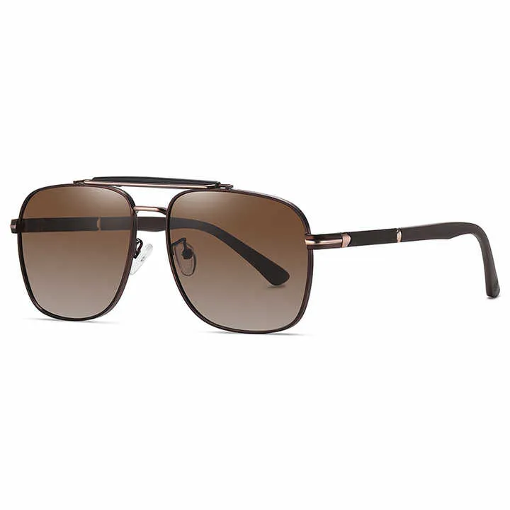 تصميم جديد نظارات شمسية أنيقة للرجال نظارات شمسية طيار للذكور New Design Stylish Men's Sunglasses Pilot Sunglasses for Male
