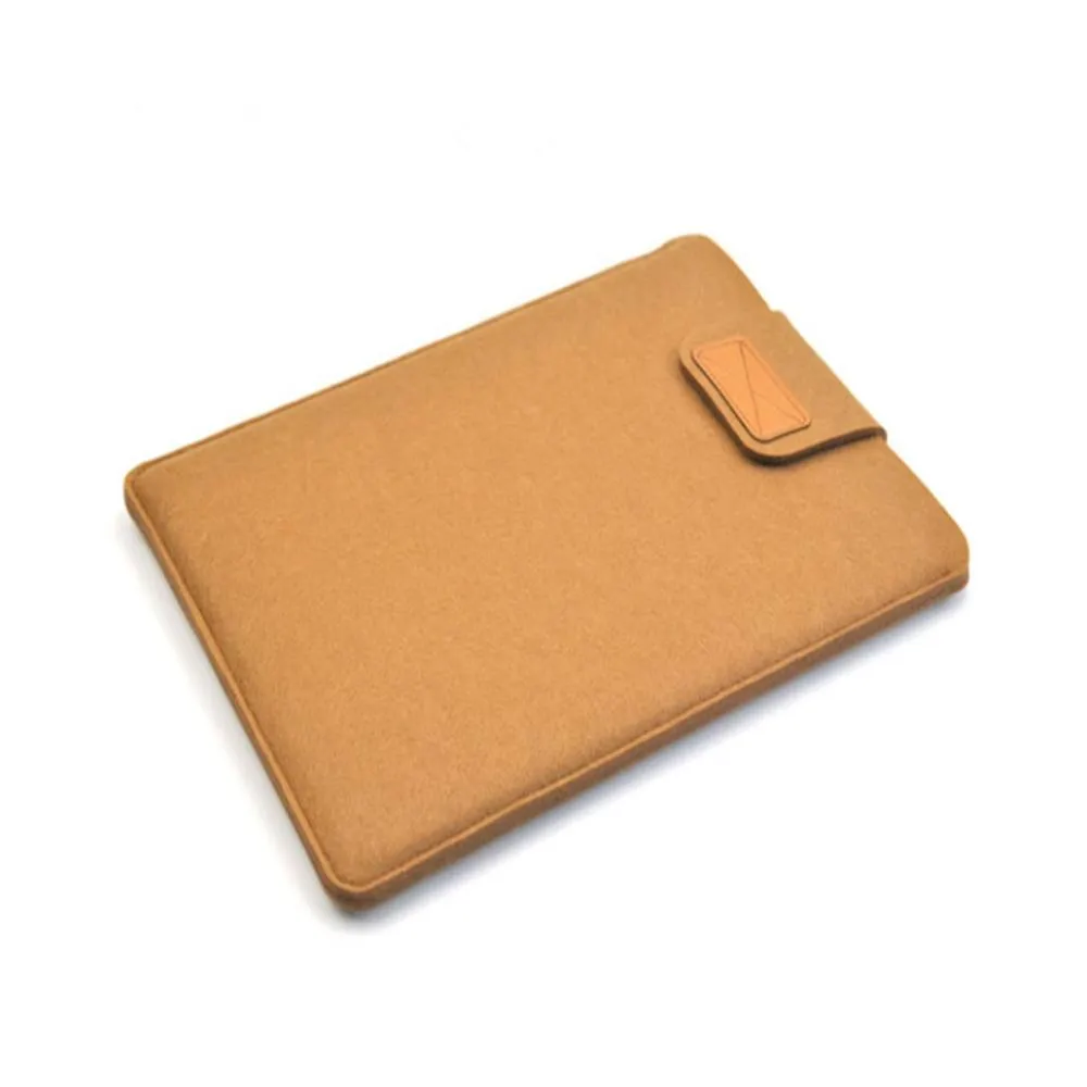 14 Vertical Felt Laptop / Tablet Sleeve Bag - Black