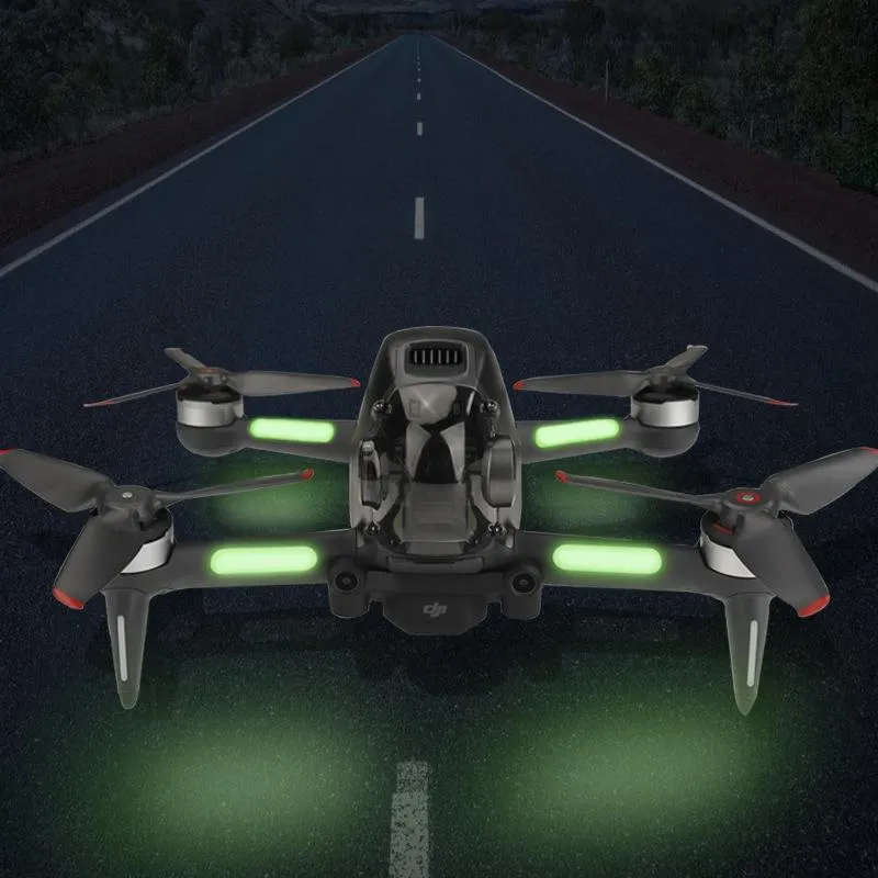 2-Pack Luminous Night Flight Stickers | For DJI FPV Drone