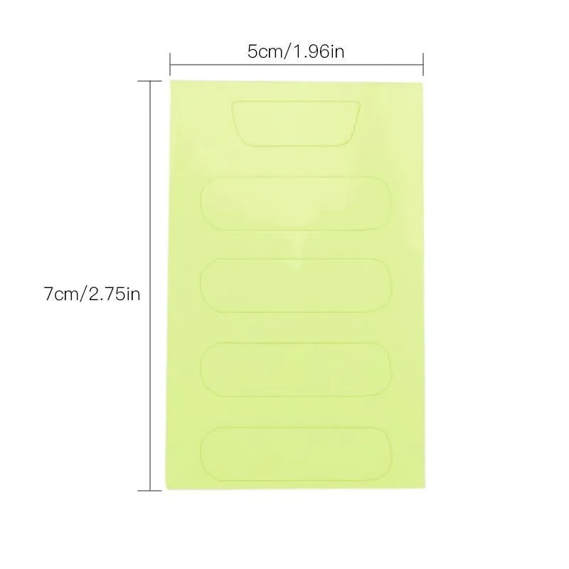 2-Pack Luminous Night Flight Stickers | For DJI FPV Drone