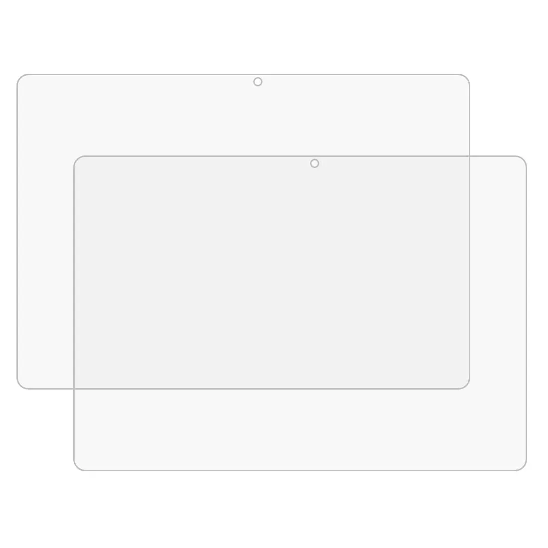 2-Pack Tempered Glass Film For Teclast M20 - 9H 2.5D Explosion-Proof