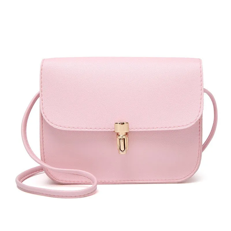 2018 New Bullet Lock Small Side Of Mini Mobile Phone Bag Messenger Bag Nice Women Bags Shoulder