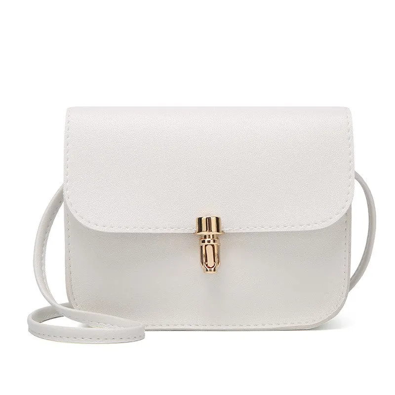 2018 New Bullet Lock Small Side Of Mini Mobile Phone Bag Messenger Bag Nice Women Bags Shoulder