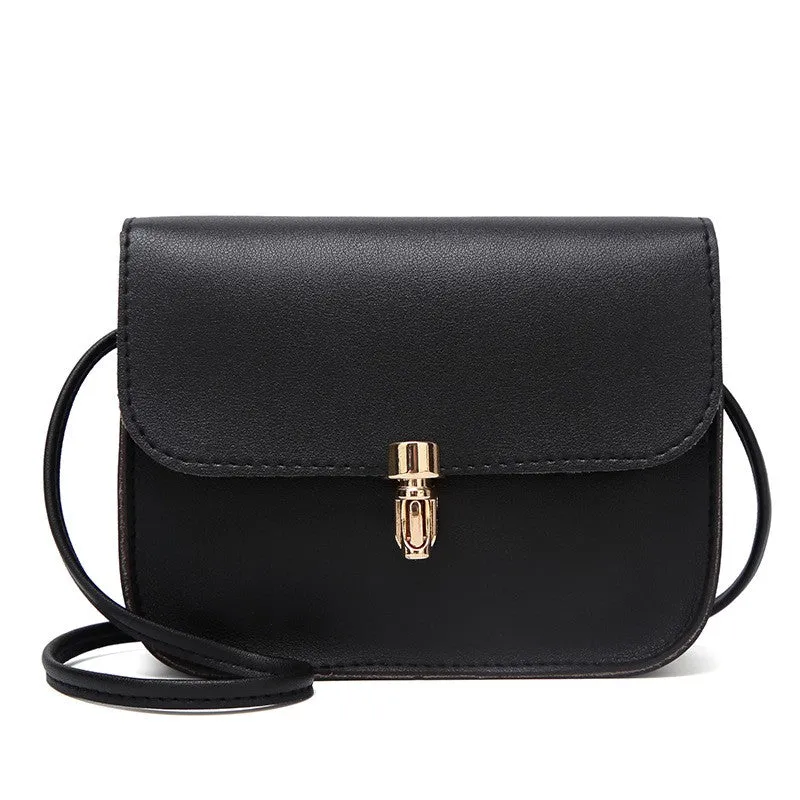 2018 New Bullet Lock Small Side Of Mini Mobile Phone Bag Messenger Bag Nice Women Bags Shoulder