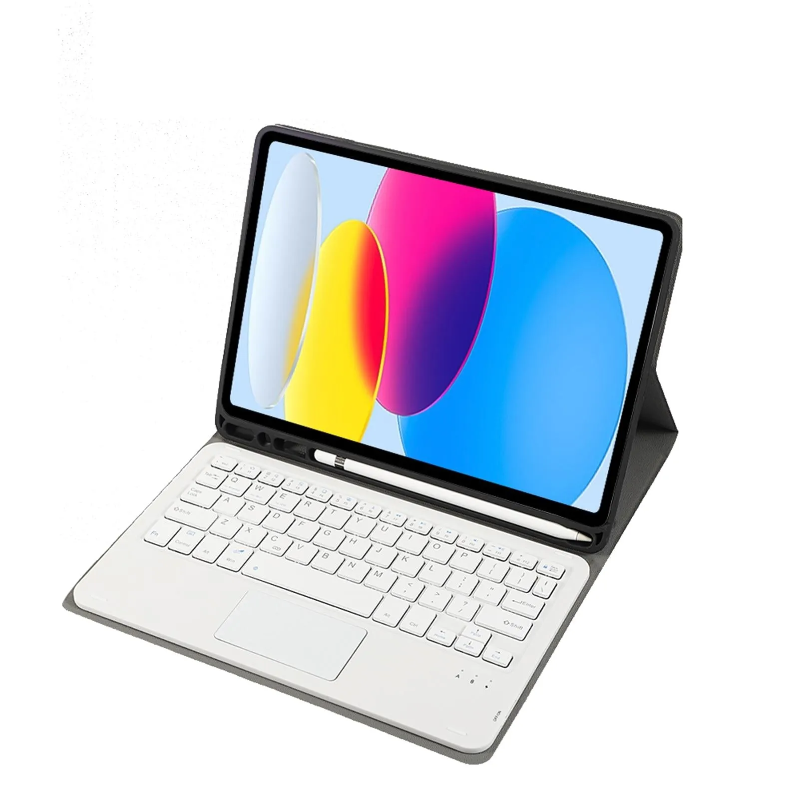 2022 Ipad 10.9 Lambskin Bluetooth Keyboard Case With Pen Slot