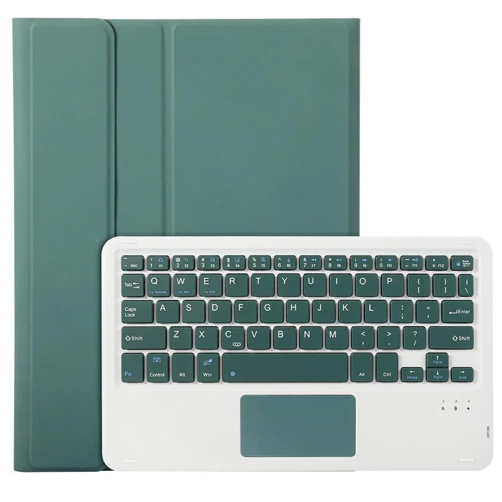 2022 Ipad 10.9 Lambskin Bluetooth Keyboard Case With Pen Slot