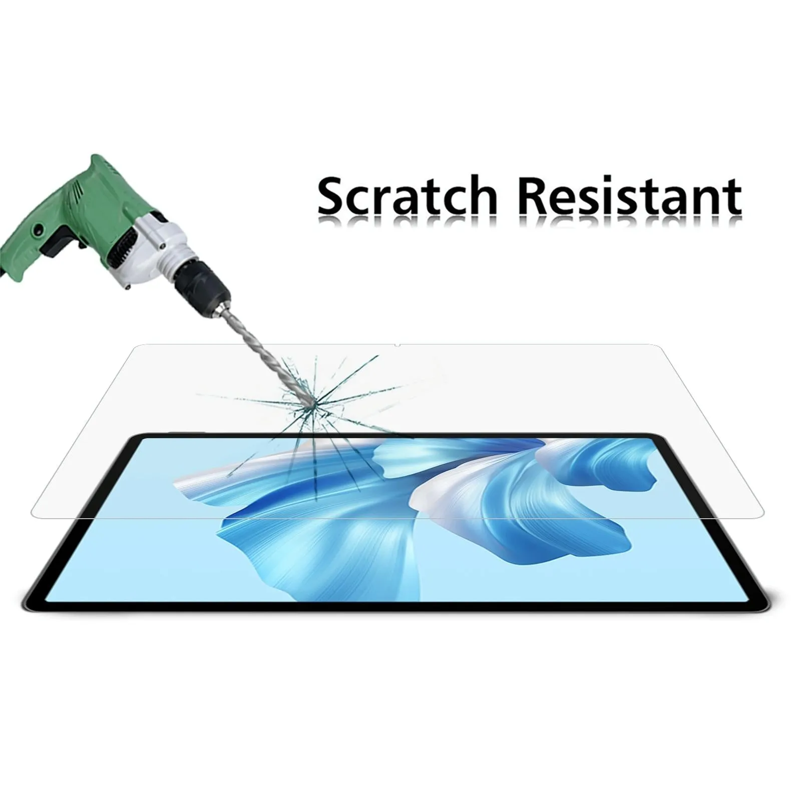 25-pack 9h 0.3mm Tempered Glass for Huawei Matebook e Go - Clear