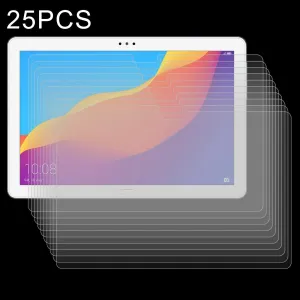 25-Pack 9H Tempered Glass Film For Honor Pad 5 10.1 - Explosion-Proof 2.5D