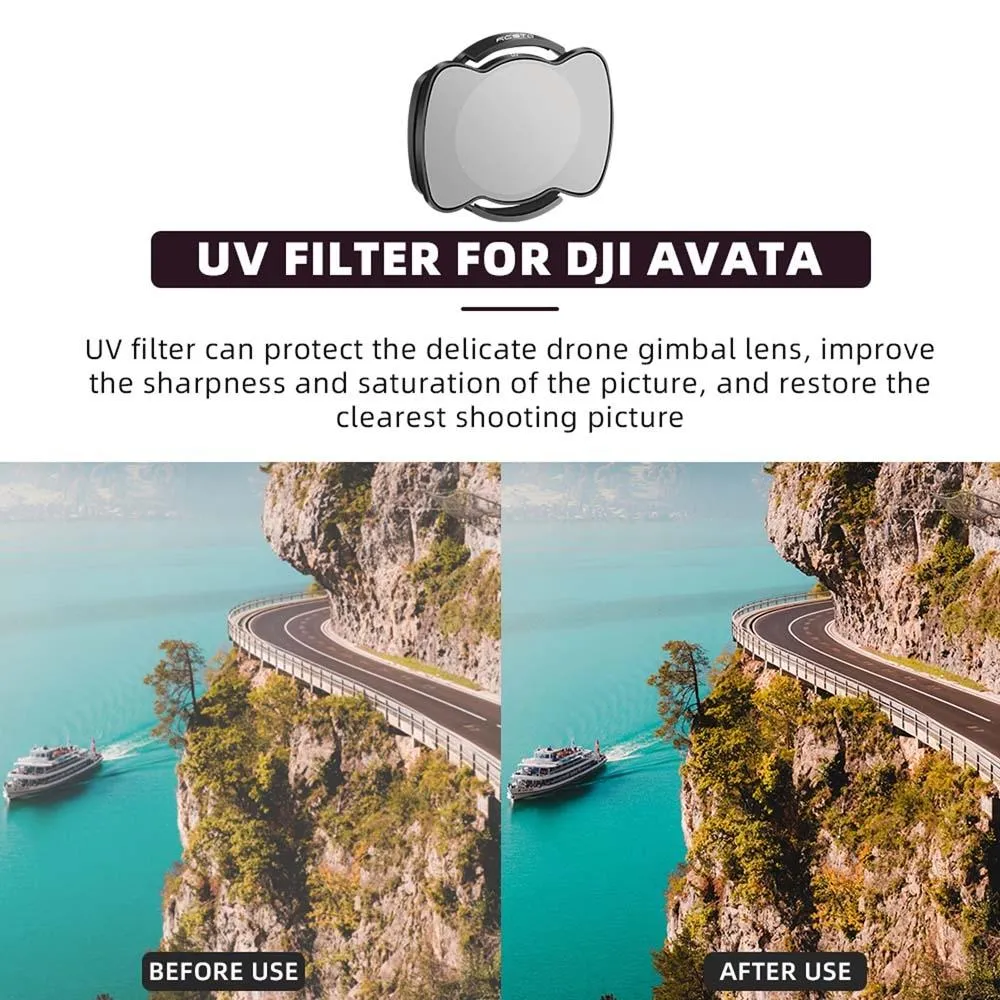 3-in-1 Magnetic Uv Cpl Filter for Dji Avata Drone