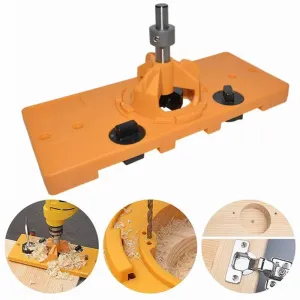 35mm Hinge Hole Jig for Cabinet Door Installation