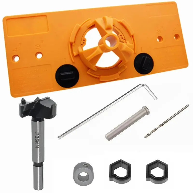35mm Hinge Hole Jig for Cabinet Door Installation