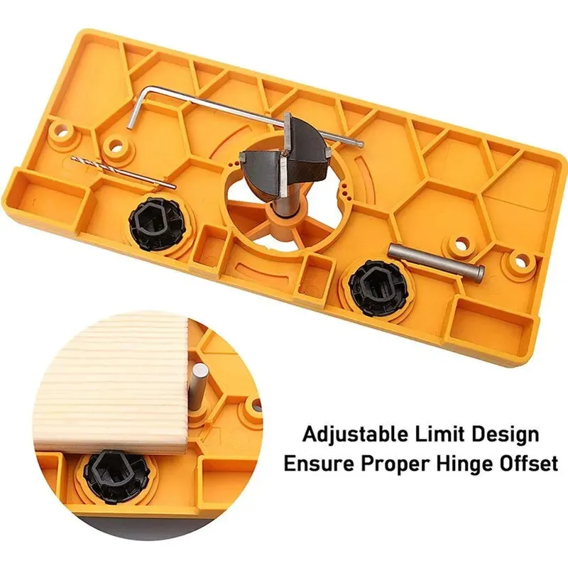 35mm Hinge Hole Jig for Cabinet Door Installation