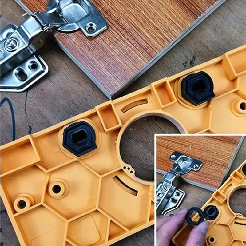 35mm Hinge Hole Jig for Cabinet Door Installation