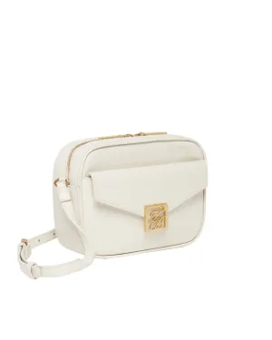 Anihli Tb Detail Leather Camera Bag Ecru