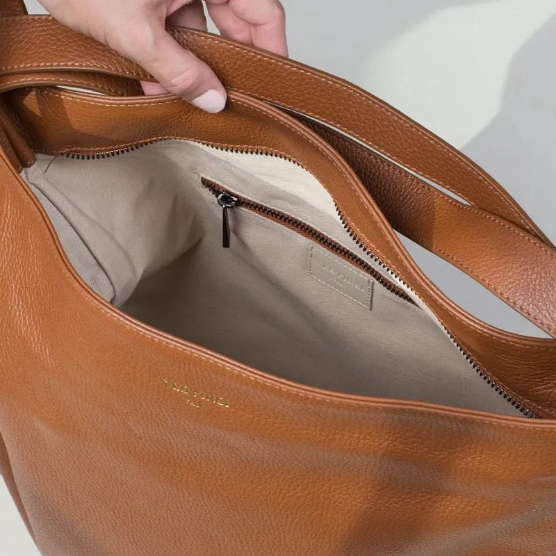 Bella 2-1 Convertible Backpack Tote | Tan