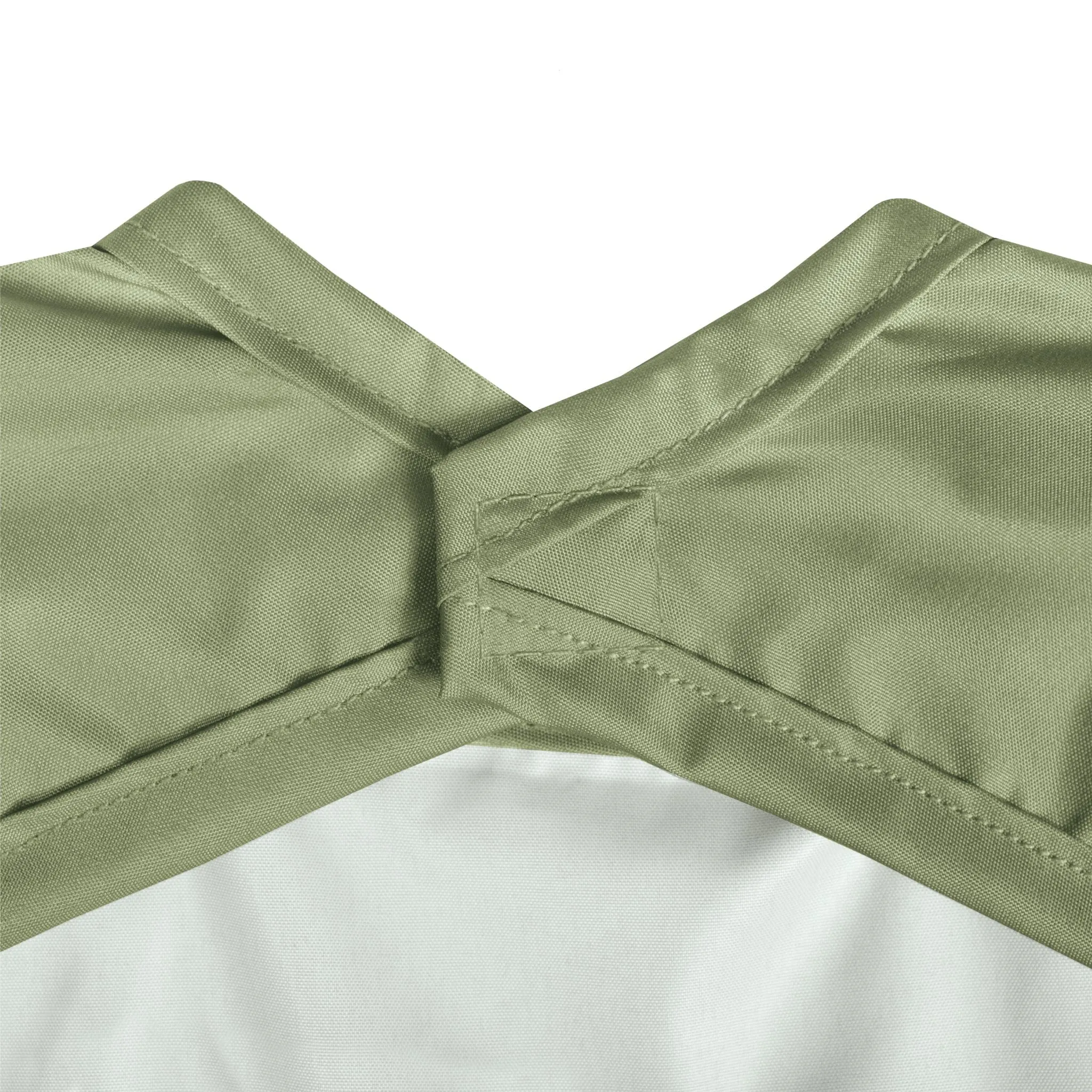 Bib with sleeves - Moss