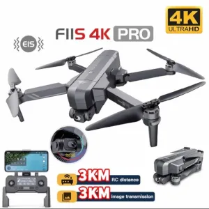 DRONE SJRC F11S 4K PRO 3KM Professional Drone Dual Anti-Shake Self-Stabilized Gimbal EIS 4KSJRC F11S 4K RPO Professional Drone Dual Anti-Shake Self-Stabilized Gimbal ElS 4K