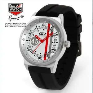 GT WATCH Extreme GT Car Racing Sports Men's MIlitary Pilots Wristwatch Casual Silicone Strap Quartz Women Fashion Watch 0007
