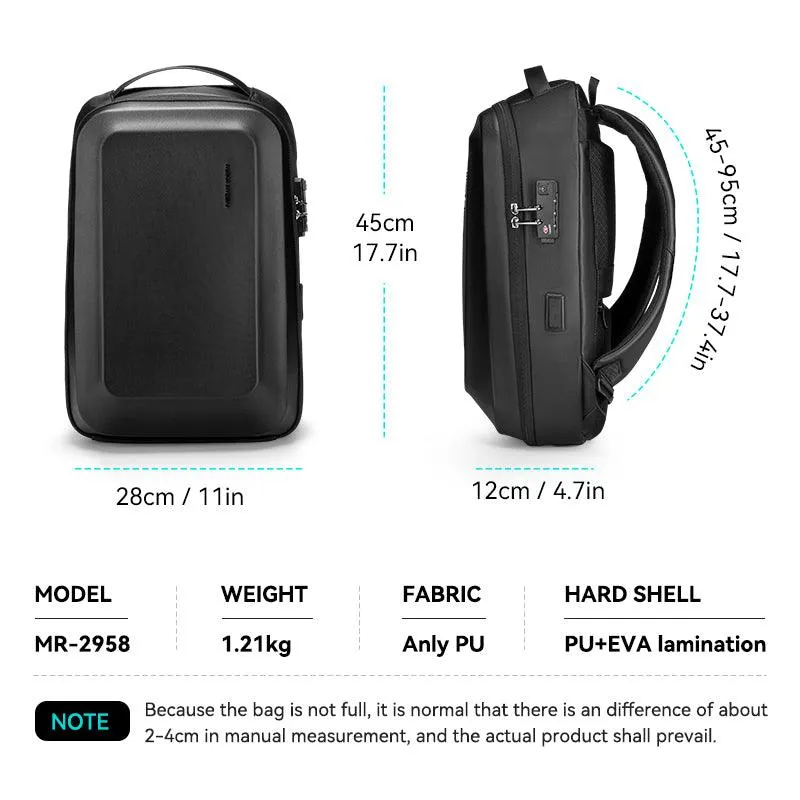 GuardianShell: The Secure Hardshell Backpack