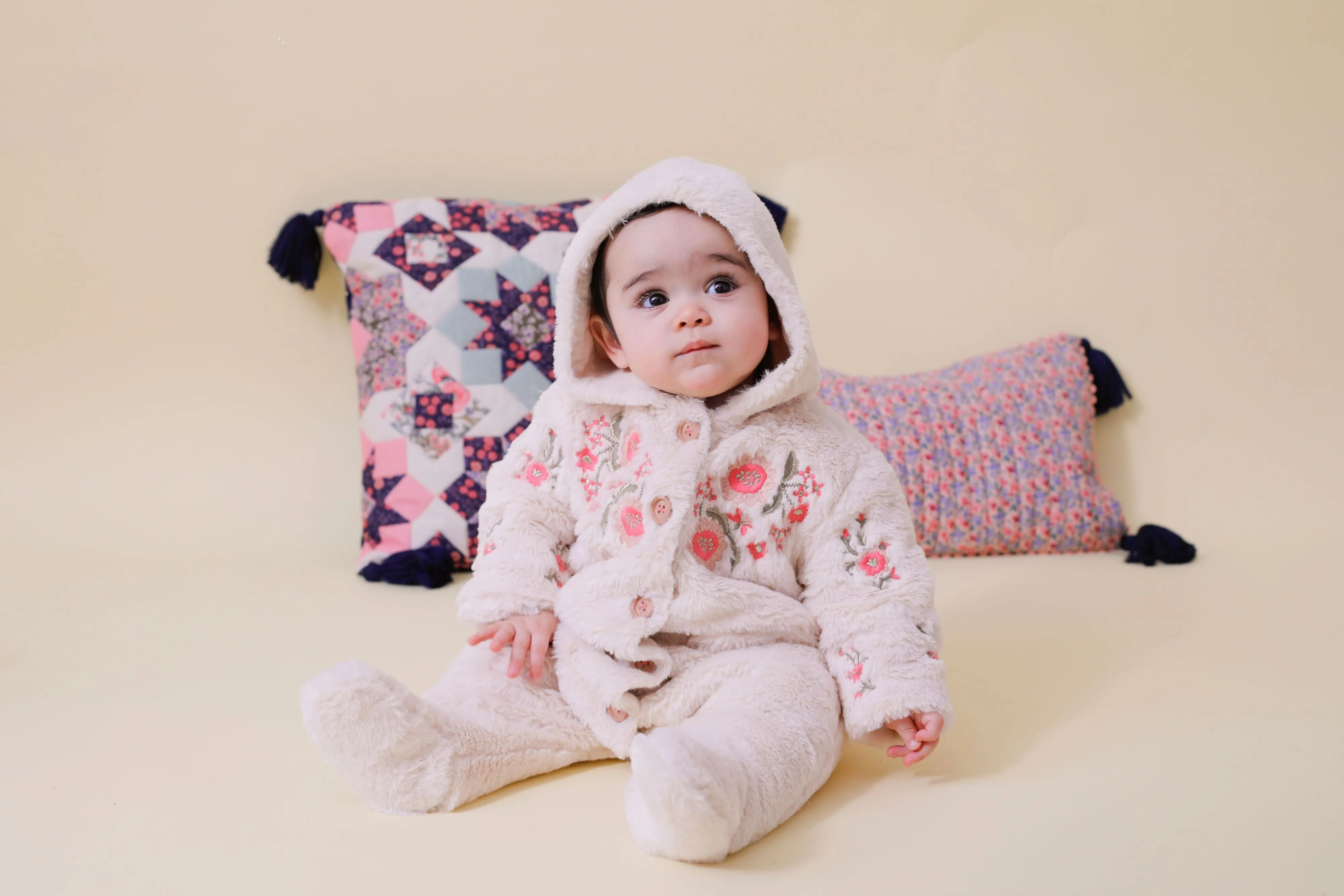 Naglaya Pilot Jumpsuit in Cream