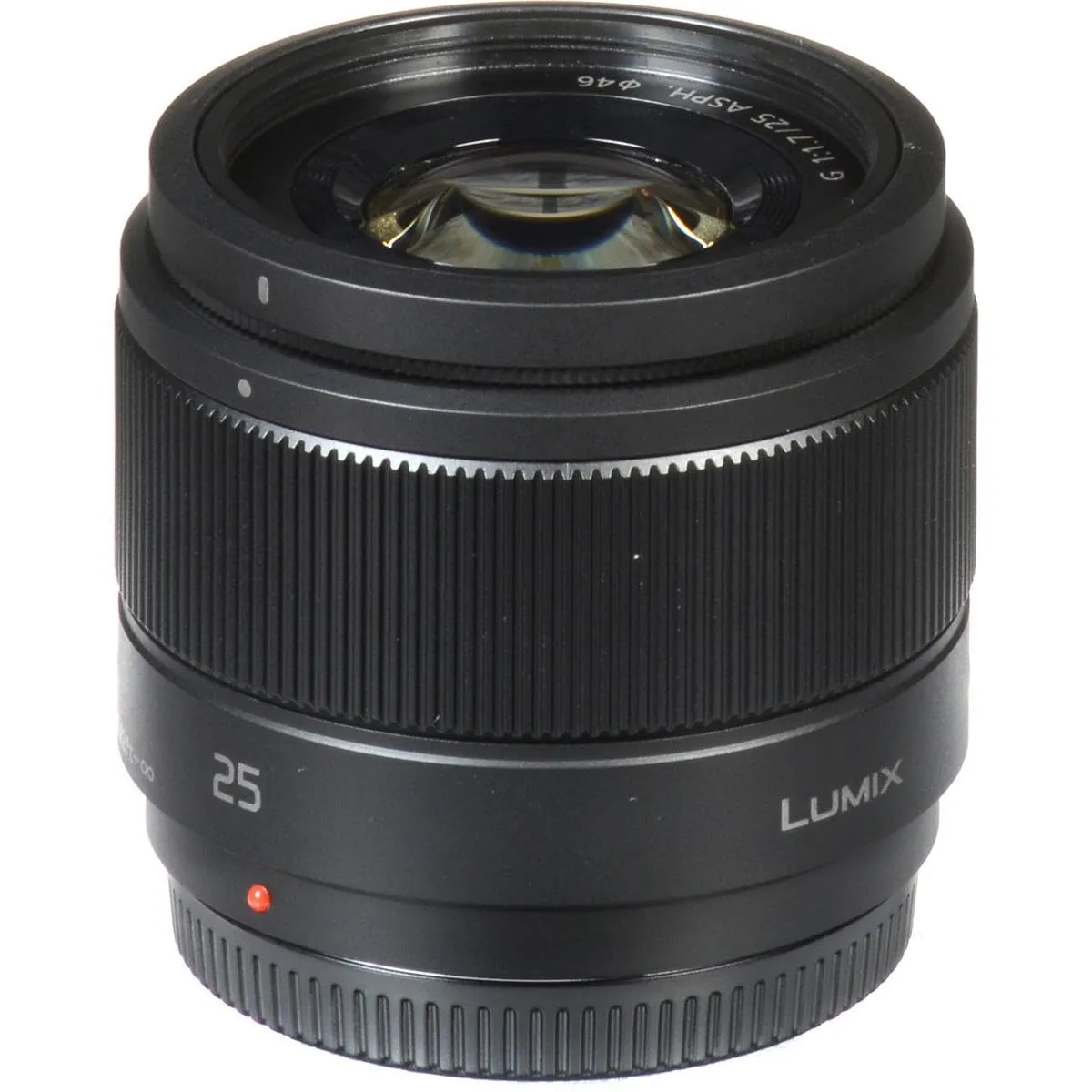 Panasonic LUMIX G Lens, 25mm, F1.7 ASPH, Mirrorless Micro Four Thirds, H-H025K (USA Black)