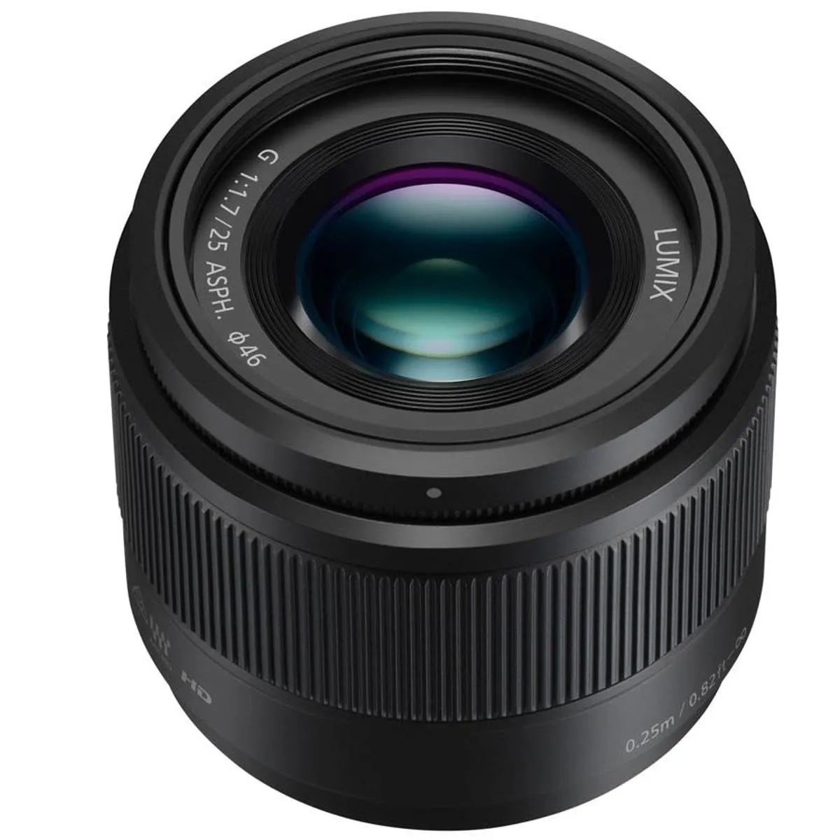 Panasonic LUMIX G Lens, 25mm, F1.7 ASPH, Mirrorless Micro Four Thirds, H-H025K (USA Black)