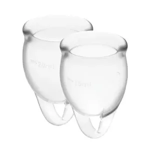 Satisfyer Feel confident Menstrual Cup (Transparent)