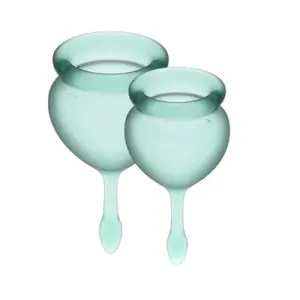 Satisfyer Feel Good Menstrual Cup (Dark Green)