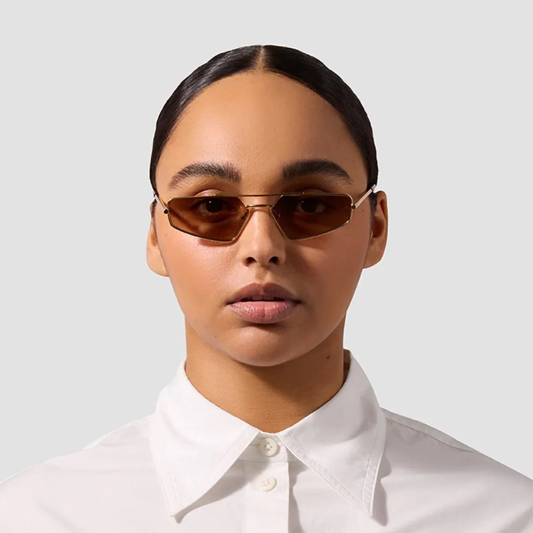 The Pilot Sunglasses (Gold   Tortoise   Brown)