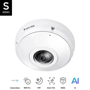 Vivotek Fisheye Camera 12MP, FE9191-H-V2